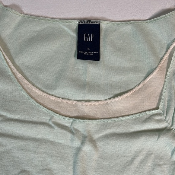 Vintage Y2K Gap - Green Short Sleeve Top - Small - Picture 7 of 8